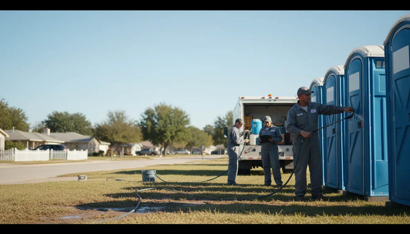 Long-Term Portable Toilet Rental in Odem, TX near me